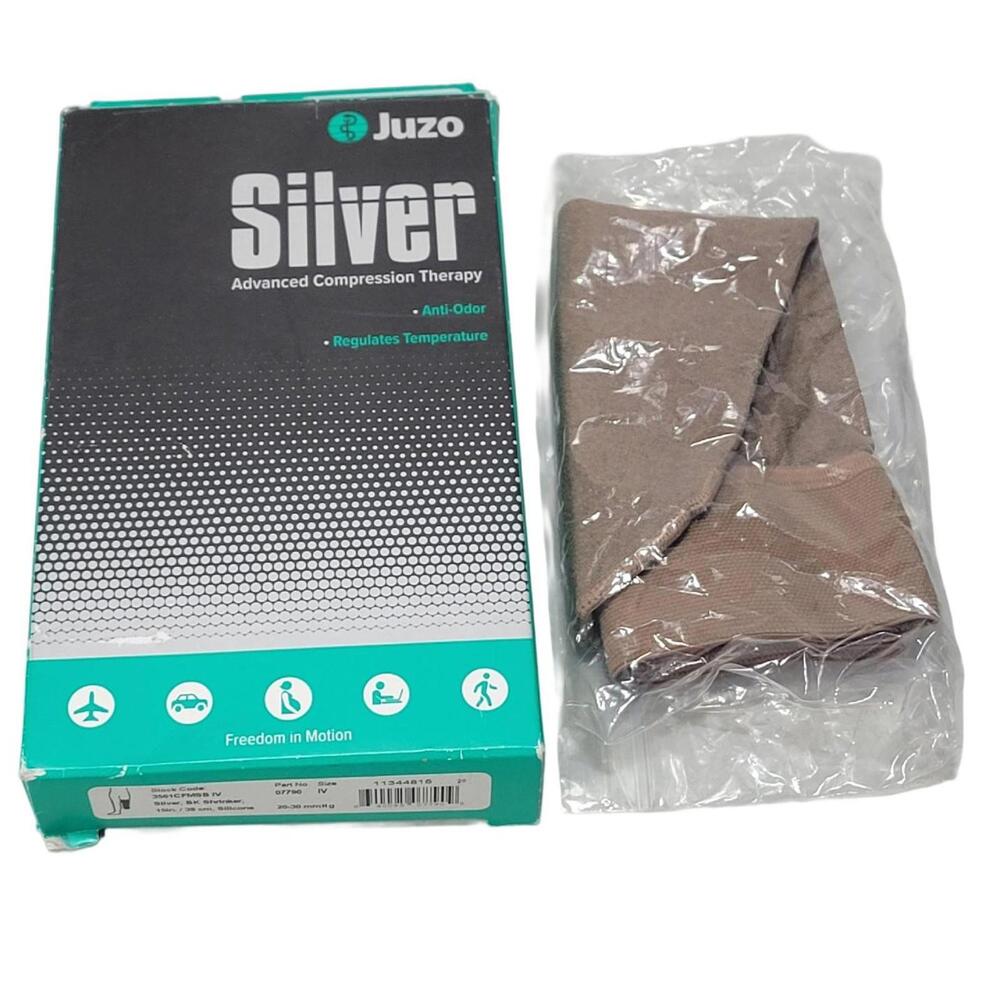 Juzo Silver 3561 Advanced Compression Therapy 20-30 mmHg BK Shrinker CFM 15"